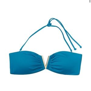 VICTORIA'S SECRET SWIM
V-Hardware Bandeau Bikini Top in Cosmo blue XS